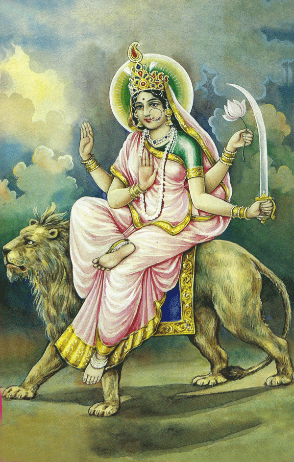Sixth Day of Navaratri: Goddess as Katyayani